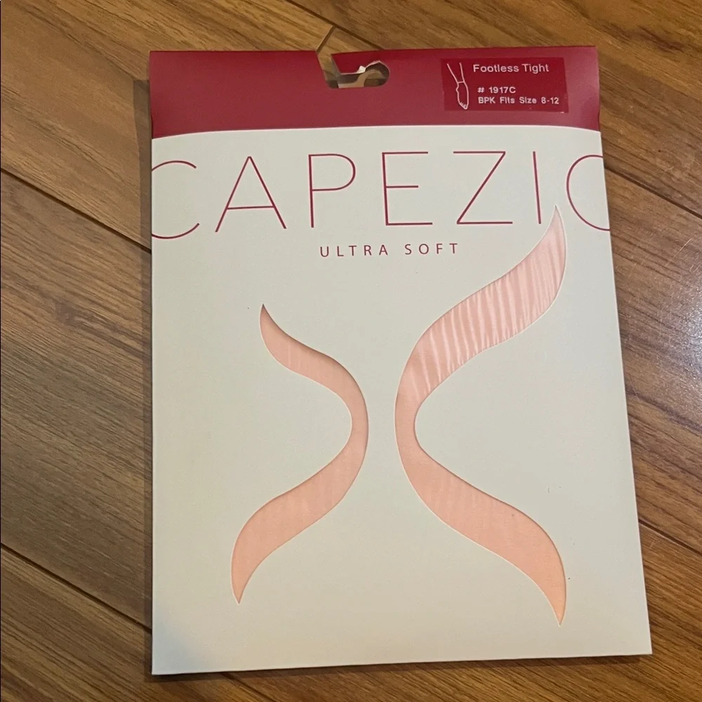Capezio Ultra Soft Footless Tights - Soft Pink Ballet Dance Nutcracker Recital